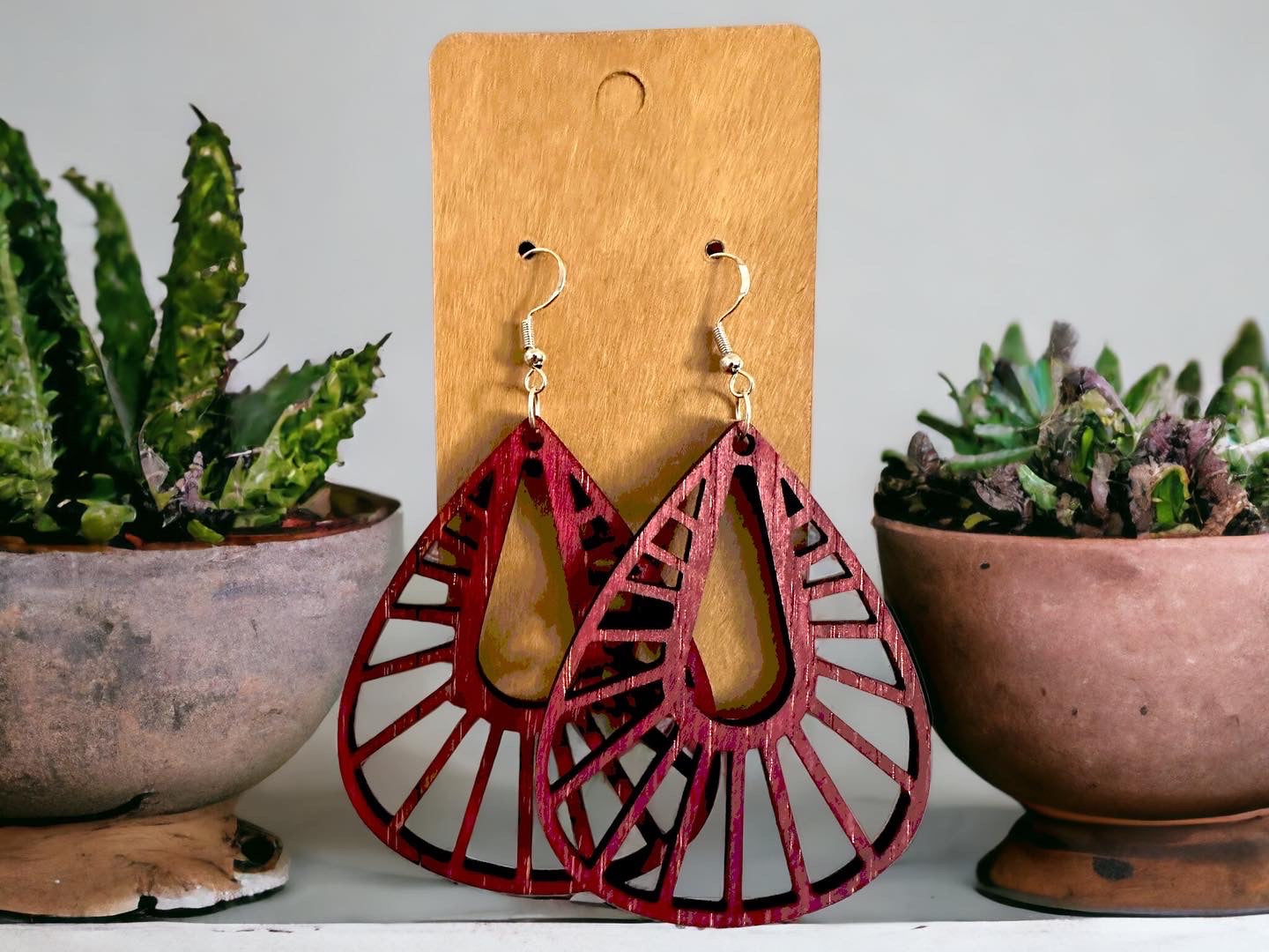 Wooden Earrings