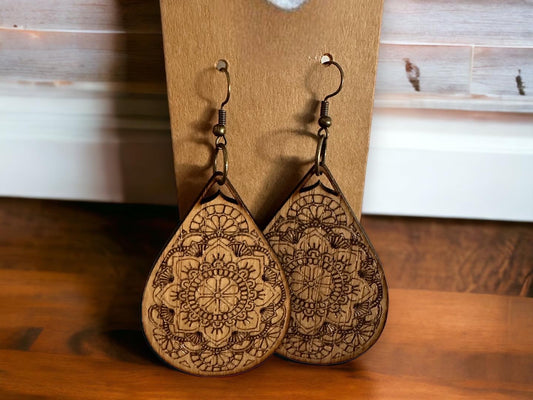 Wooden Earrings