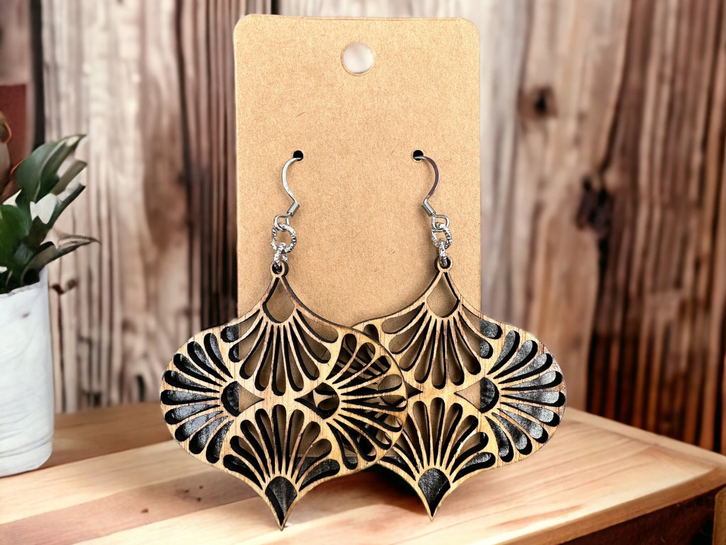 Wooden Earrings